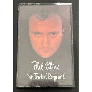 Phil Collins – No Jacket Required  Cassette Album   Atlantic  Records  1985